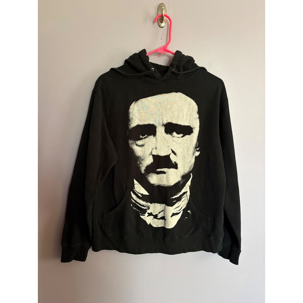 BlackCraft Cult Edgar Allan Poe Dream Within A Dream Graphic Hoodie Black Medium